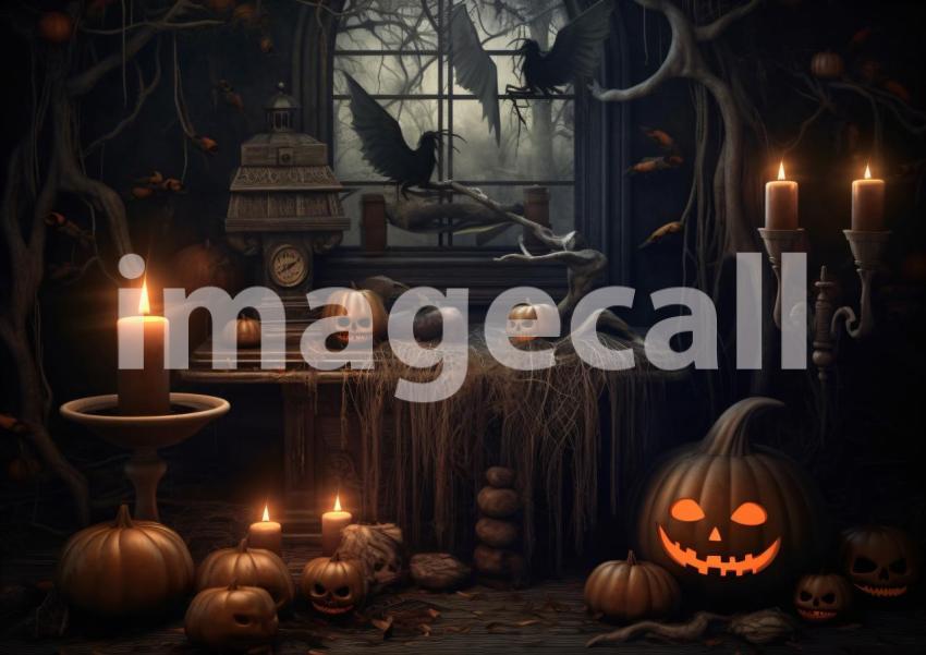 Enlarge A151 Ultimate Halloween Backdrops Bundle  148