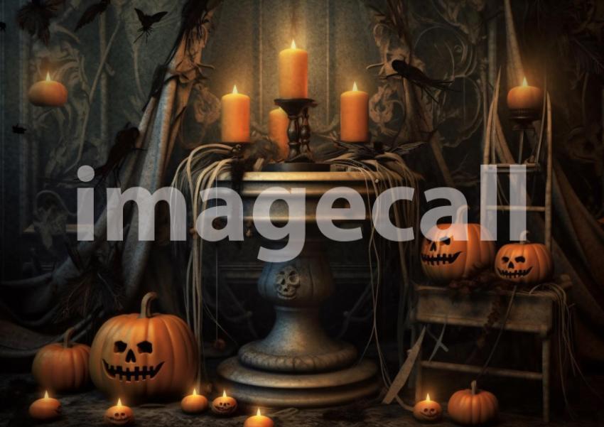 Enlarge A151 Ultimate Halloween Backdrops Bundle  149