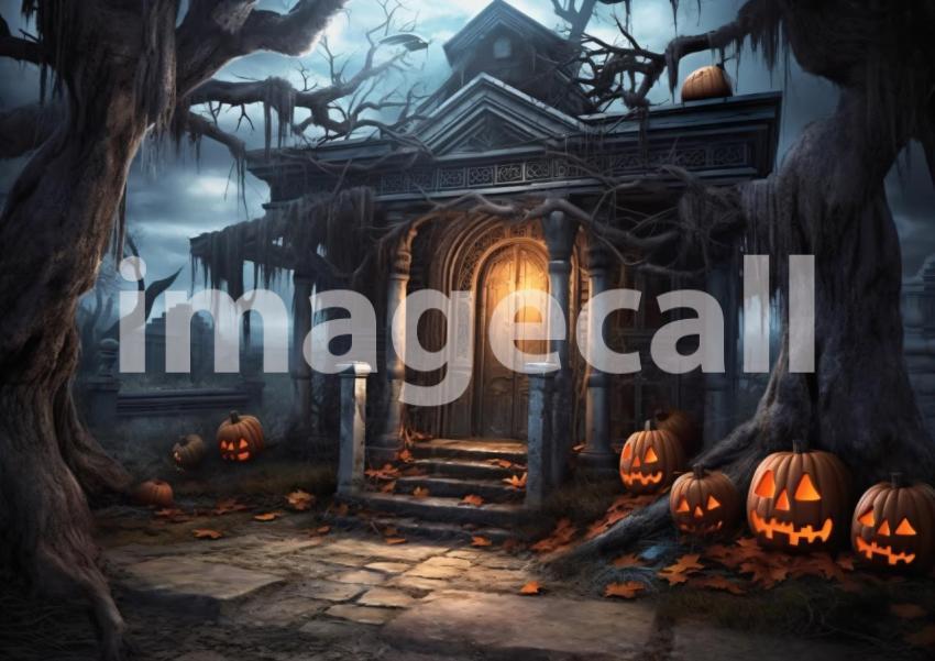 Enlarge A151 Ultimate Halloween Backdrops Bundle  104