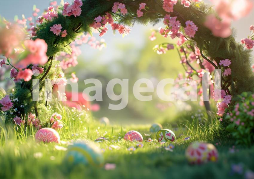 ES0001   Spring Flower Archway (15)