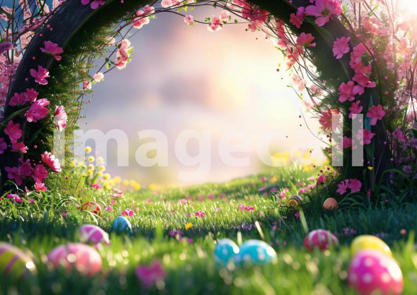 ES0001   Spring Flower Archway (19)