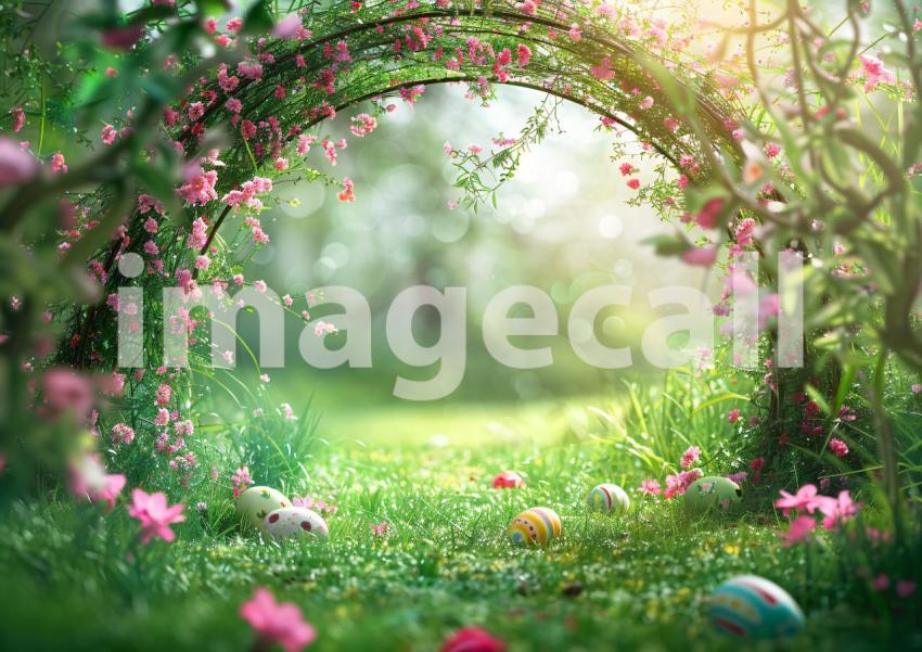 ES0001   Spring Flower Archway (12)