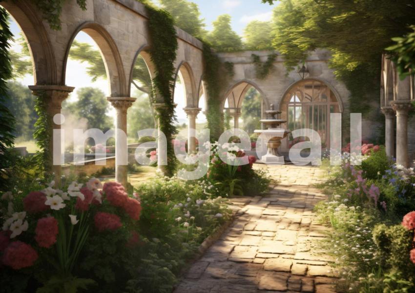 A162 Romantic Castle Garden   Landscape (3)