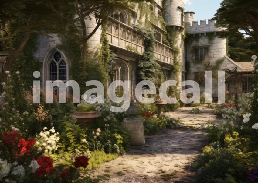 A162 Romantic Castle Garden   Landscape (5)