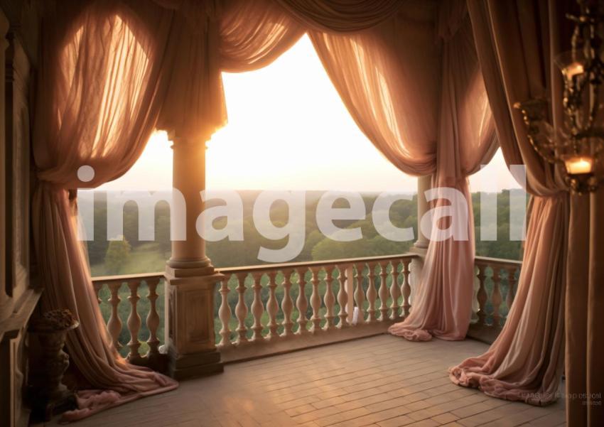 A164 Romantic Castle Balcony   Landscape (7)