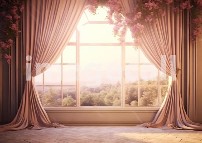 A165 Romantic Castle Window   Landscape (1)