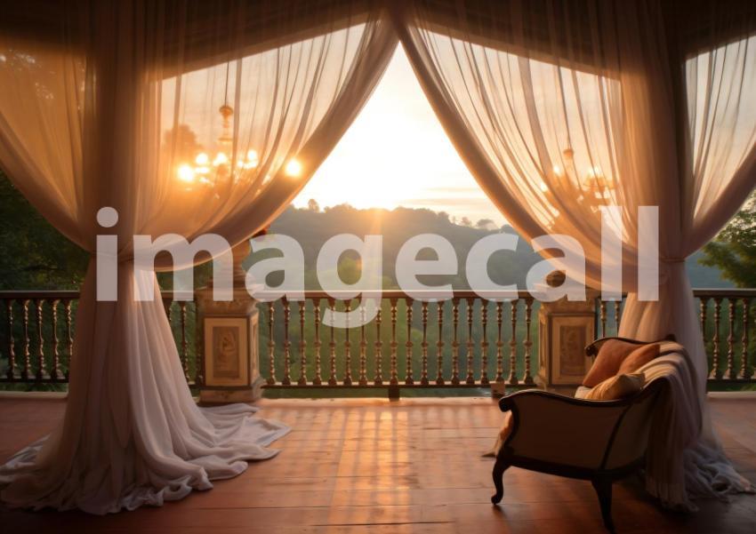 A164 Romantic Castle Balcony   Landscape (6)