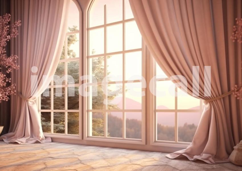 A165 Romantic Castle Window   Landscape (3)