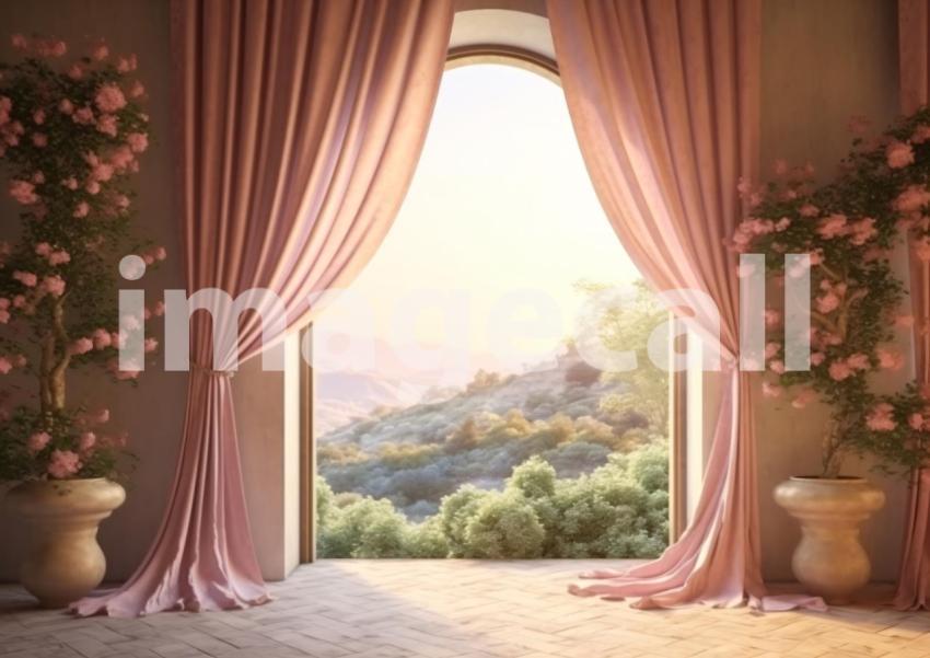 A165 Romantic Castle Window   Landscape (5)