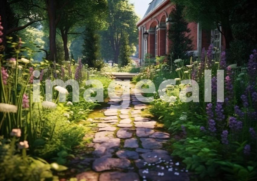 A160 Victorian Garden Path   Landscape (8)