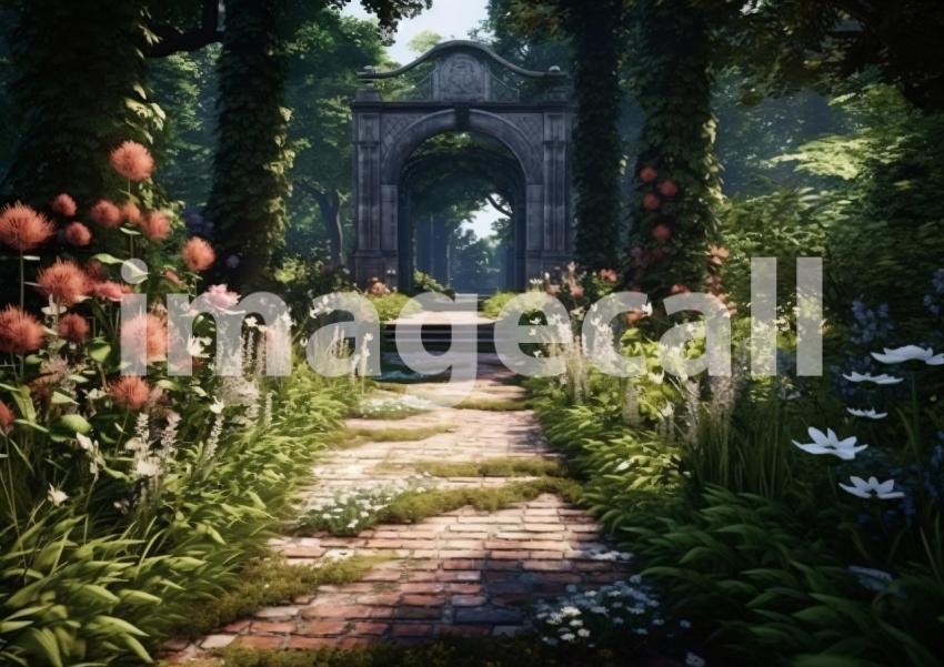A160 Victorian Garden Path   Landscape (11)