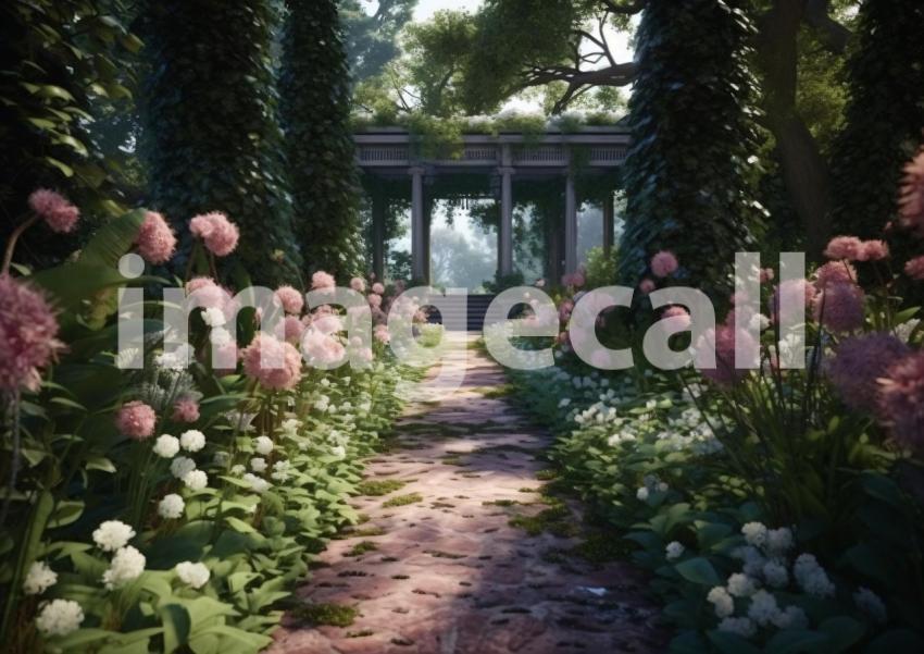 A160 Victorian Garden Path   Landscape (12)