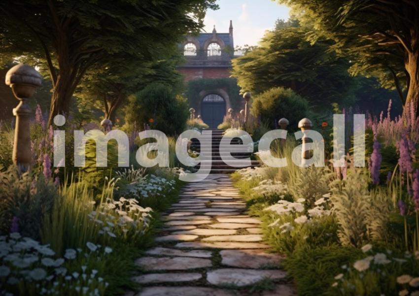 A160 Victorian Garden Path   Landscape (10)