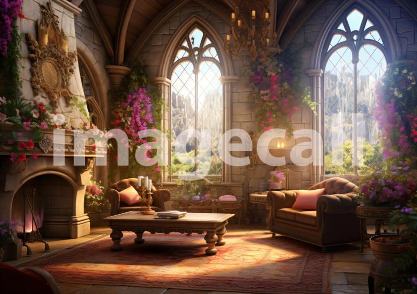 FN0005   Enchanted Lavender Castle (8)