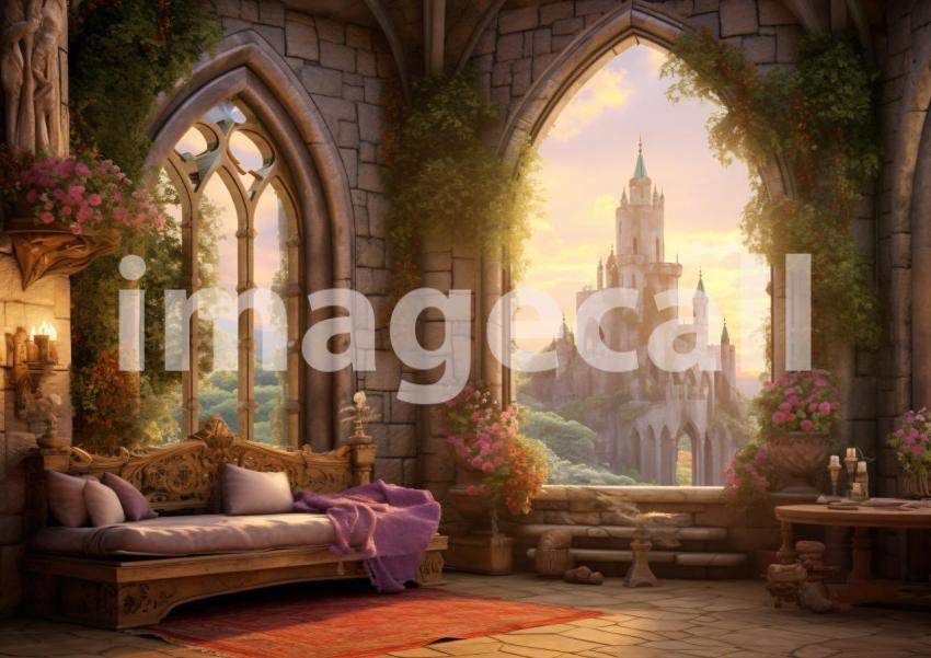 FN0005   Enchanted Lavender Castle (4)