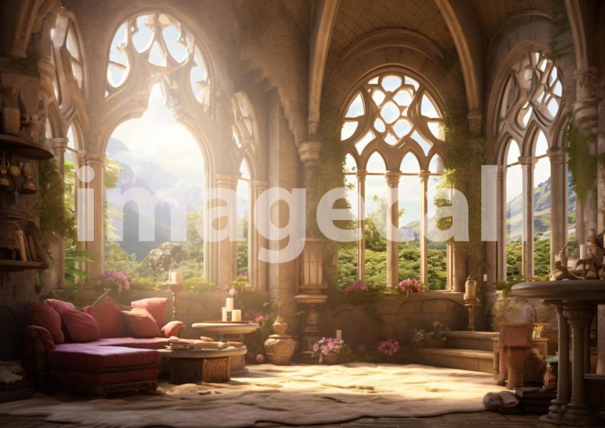 FN0005   Enchanted Lavender Castle (6)