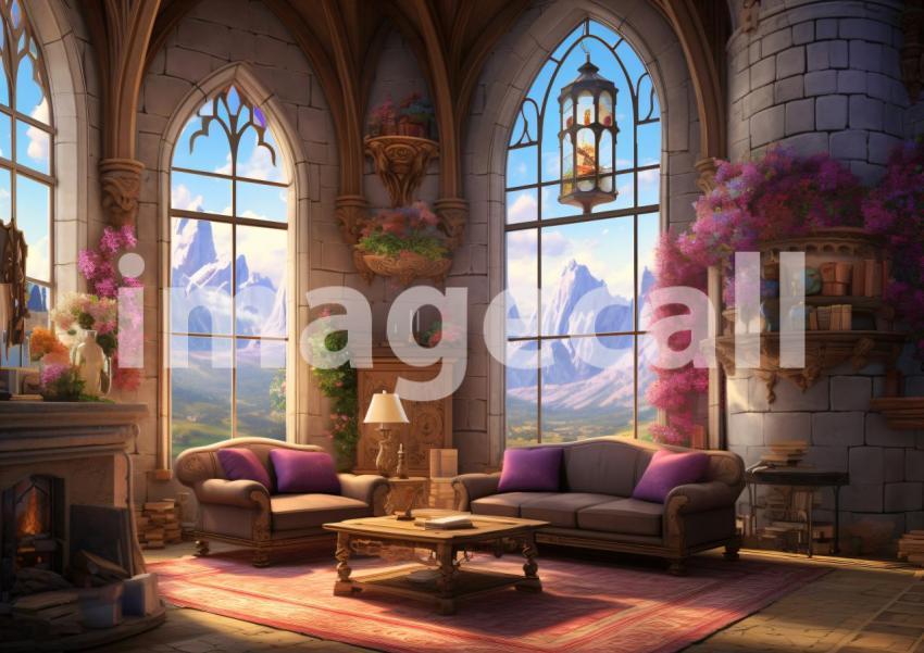 FN0005   Enchanted Lavender Castle (7)