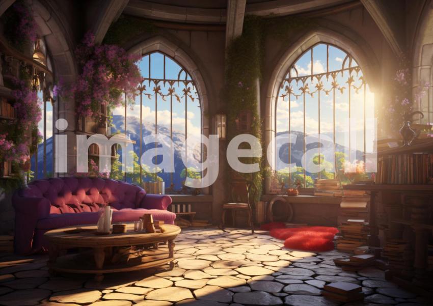 FN0005   Enchanted Lavender Castle (12)