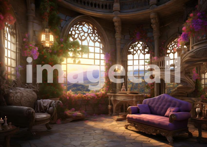 FN0005   Enchanted Lavender Castle (14)