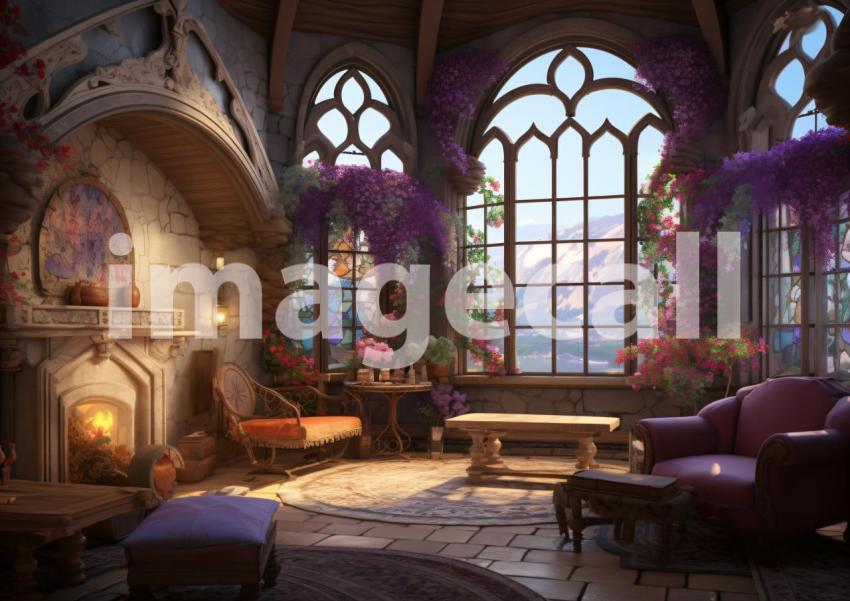 FN0005   Enchanted Lavender Castle (16)