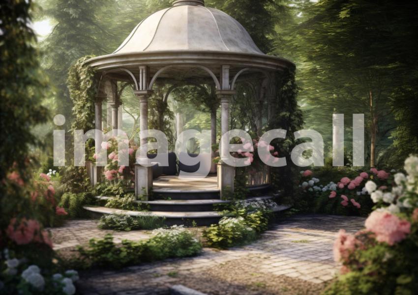 A174 Fantasy Garden Gazebo   Landscape (5)