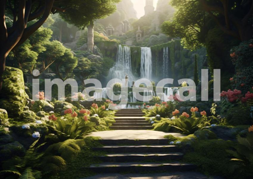 A172 Enchanted Waterfall   Landscape (11)