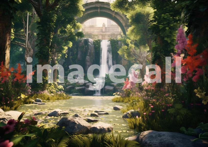A172 Enchanted Waterfall   Landscape (12)