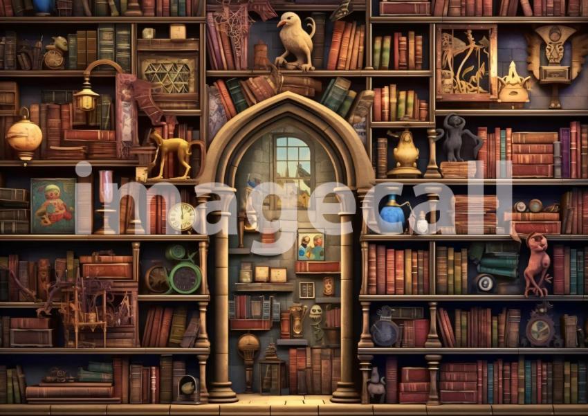 A150 Wizard School Bookshelves (15)