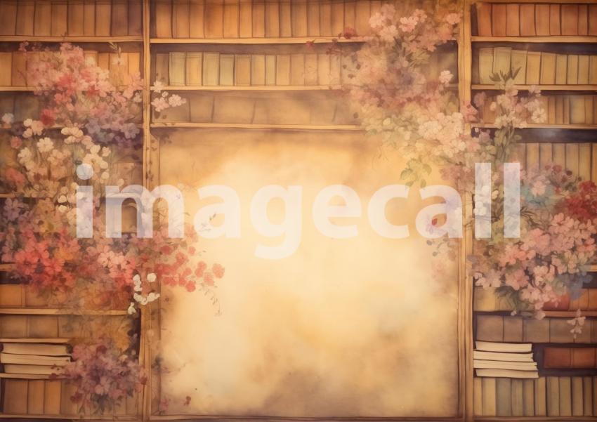 7 Bookworm Junk Journal Papers JP20604