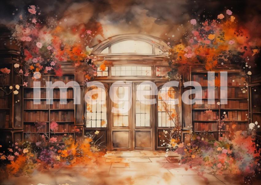 8 THE LIBRARY 2 Junk Journal Papers JP20639