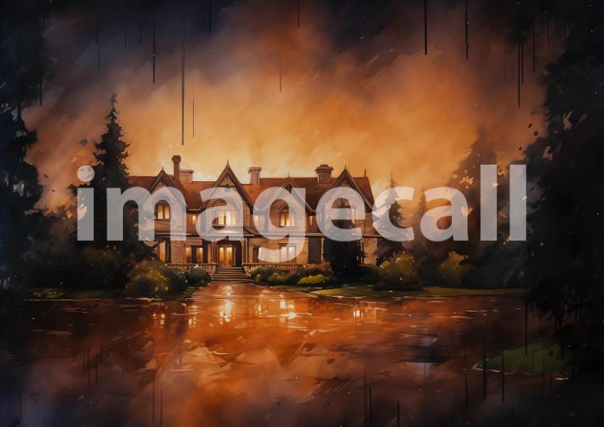 5 Dark Academia Junk Journal Papers JP20609