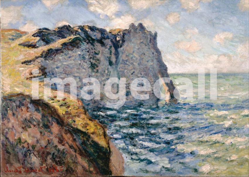 The Cliff of Aval, Etrétat (1885)
