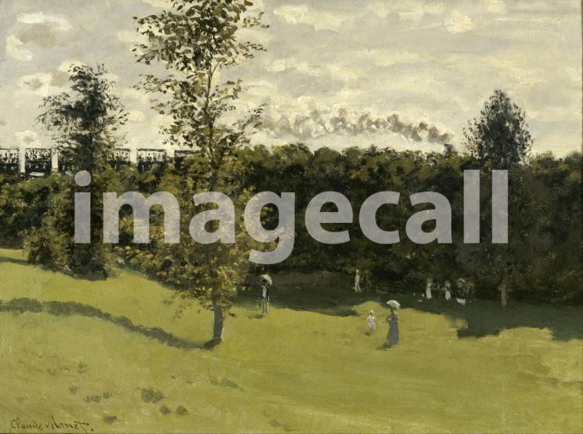 Train in the Countryside (circa 1870)