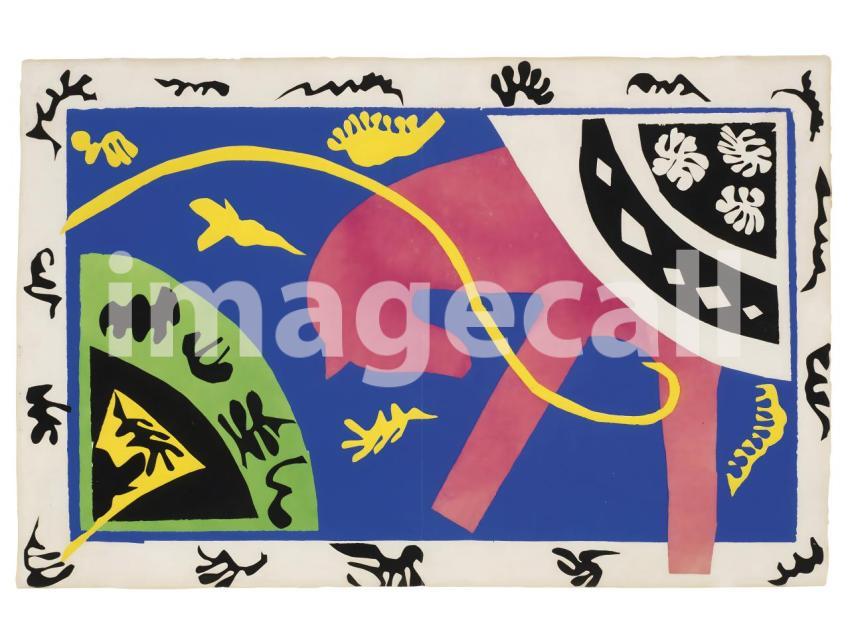 Henri Matisse   Le Cheval, L’Ecuyére et le Clown, from Jazz (1947)