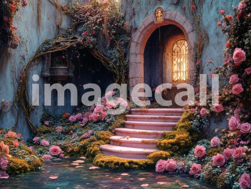 FN0009   Enchanted Rivendell Conservatory (11)  Destiny Backdrops