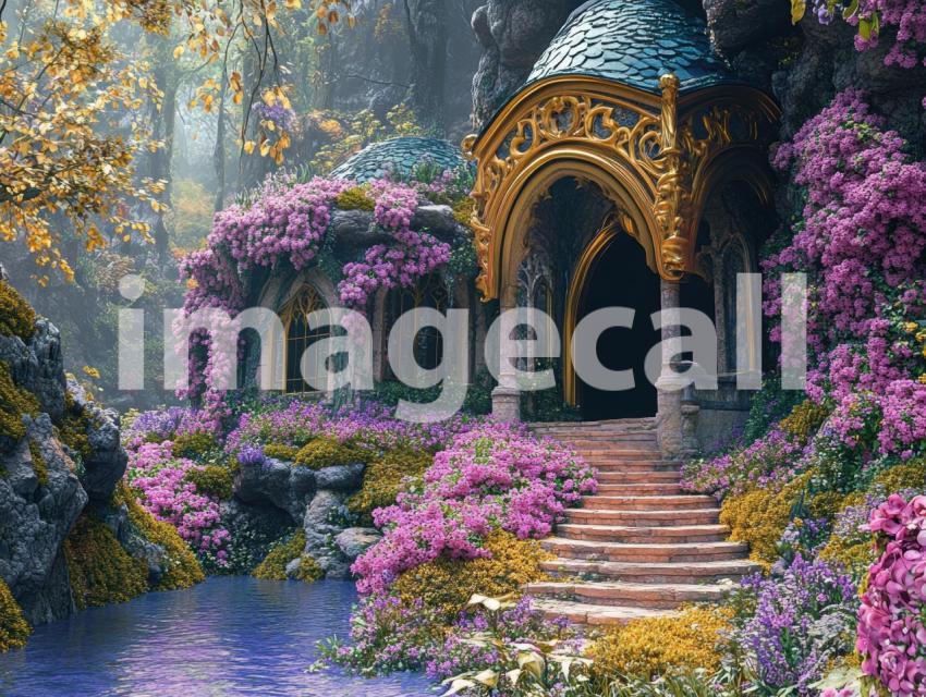 FN0009   Enchanted Rivendell Conservatory (13)  Destiny Backdrops