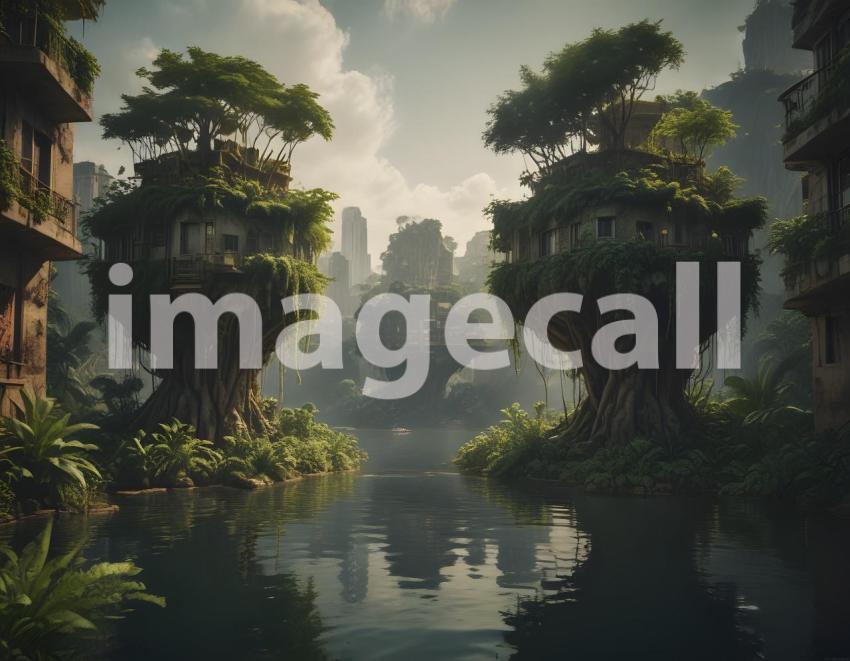 Fantasy and Sci Fi Futuristic Cities (823)