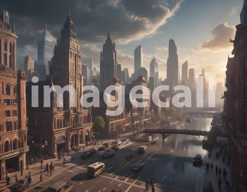 Fantasy and Sci Fi Futuristic Cities (850)