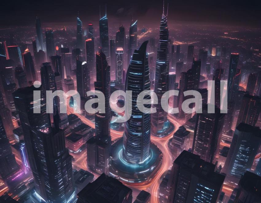 Fantasy and Sci Fi Futuristic Cities (906)
