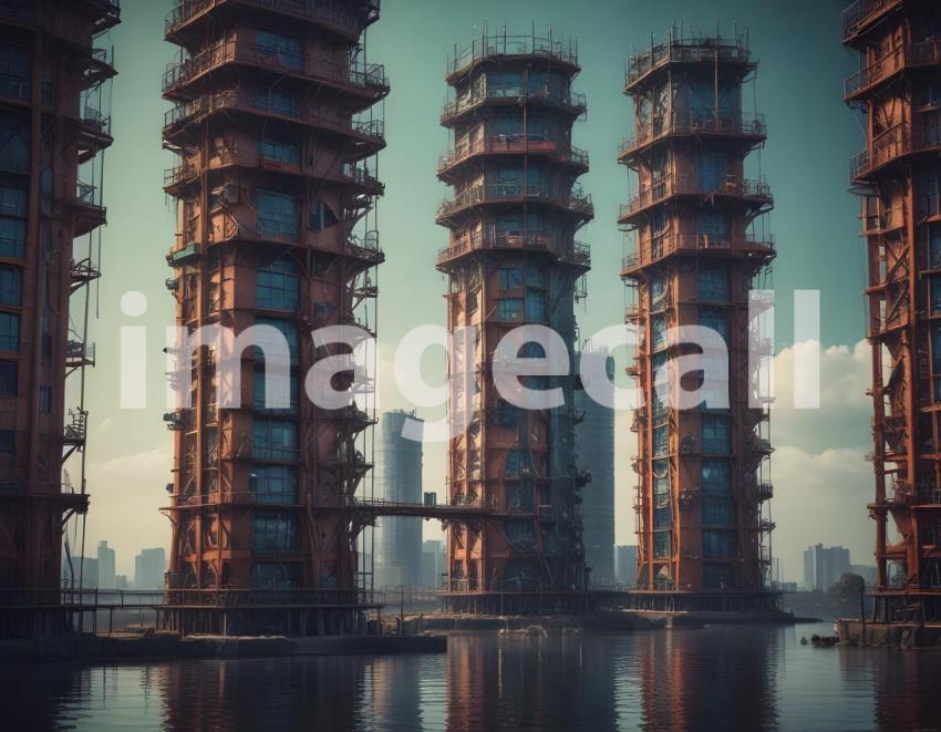 Fantasy and Sci Fi Futuristic Cities (1004)