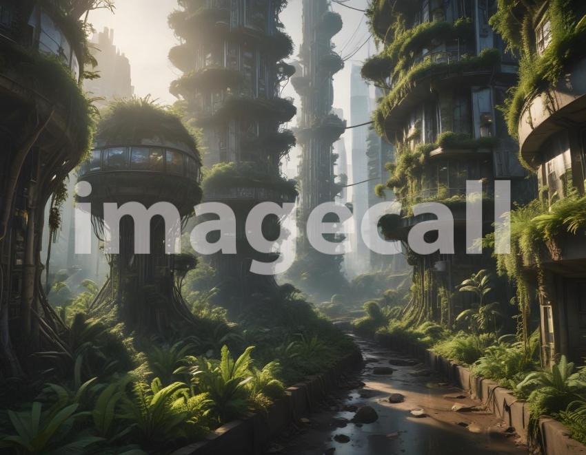 Fantasy and Sci Fi Futuristic Cities (1007)