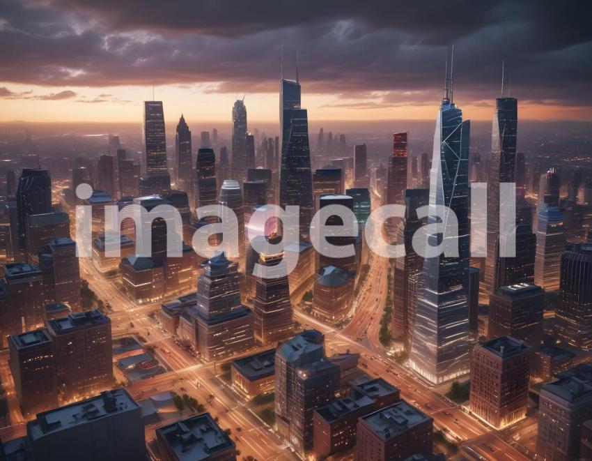 Fantasy and Sci Fi Futuristic Cities (1013)