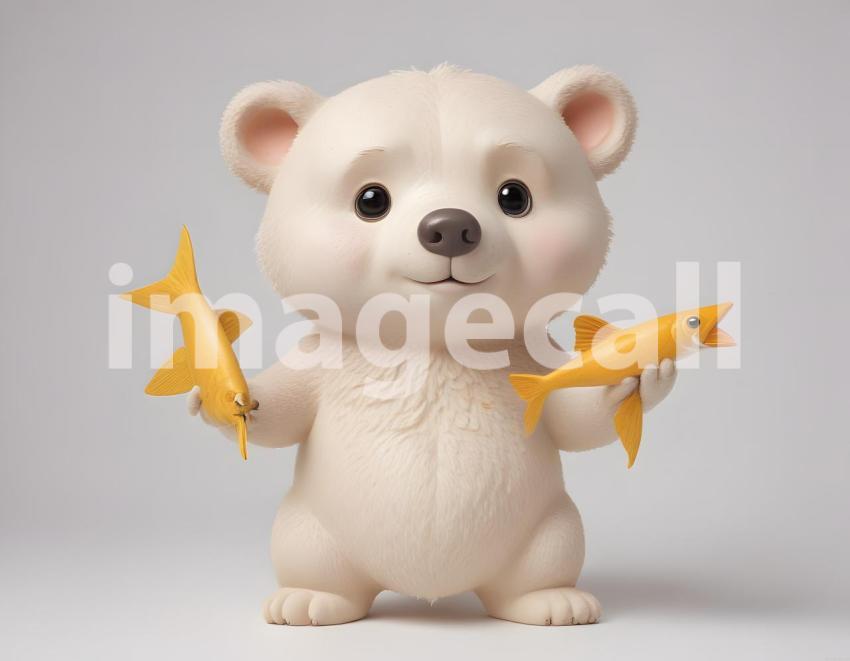 Isolated on white or black background cute Characters (1032)