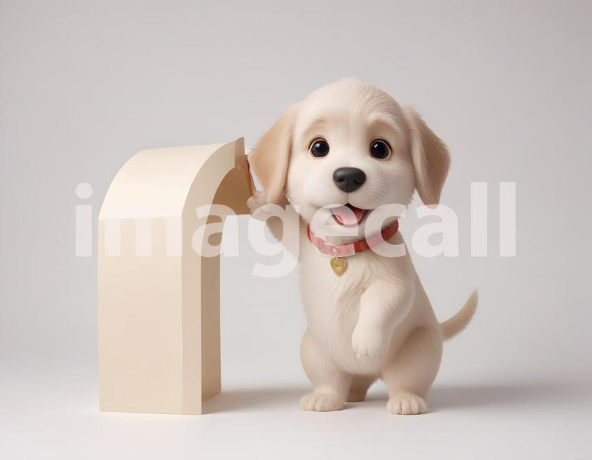 Isolated on white or black background cute Characters (1403)