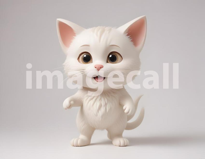 Isolated on white or black background cute Characters (1757)