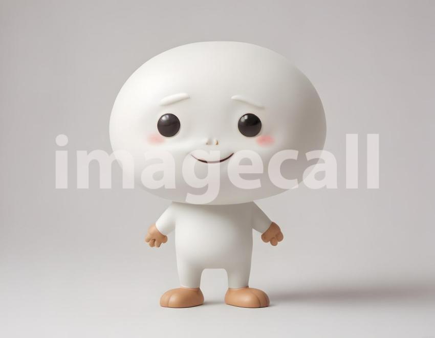 Isolated on white or black background cute Characters (2623)