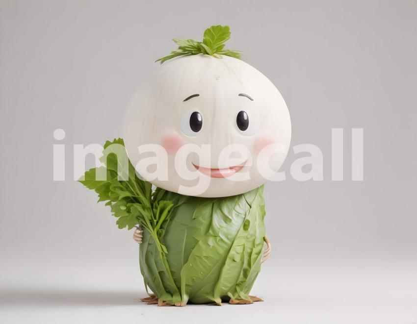 Isolated on white or black background cute Characters (3724)