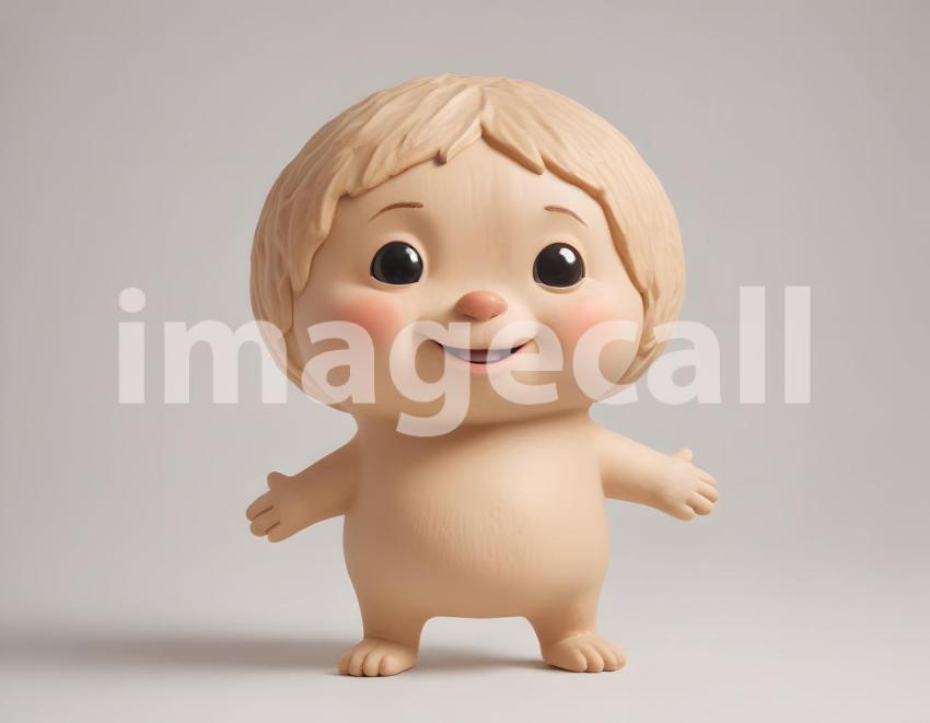 Isolated on white or black background cute Characters (4095)