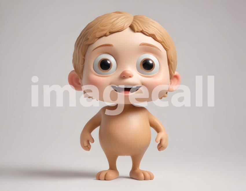 Isolated on white or black background cute Characters (4730)