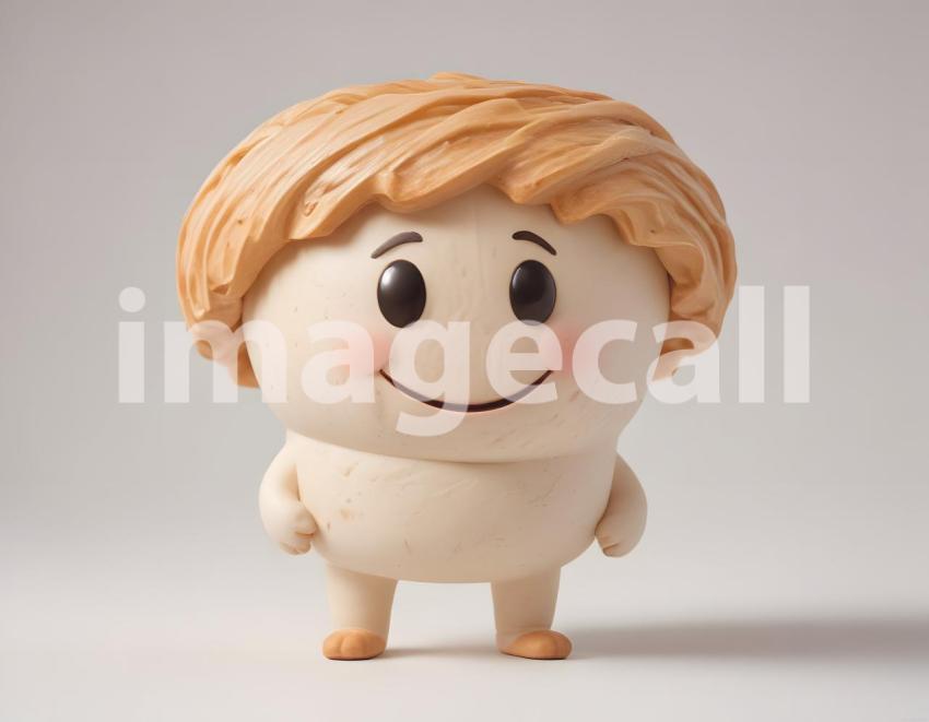 Isolated on white or black background cute Characters (5041)